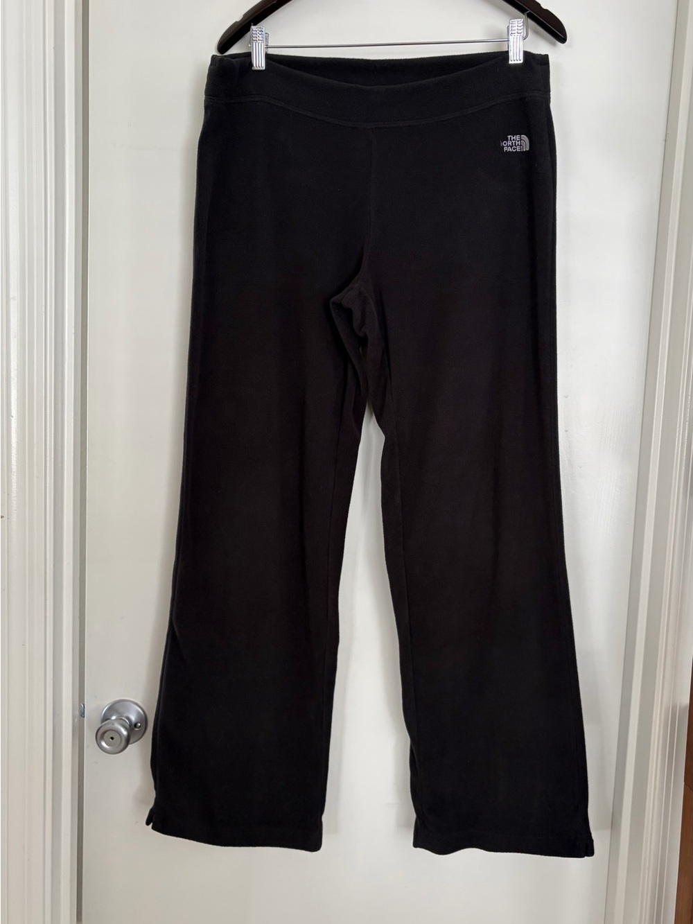 The North Face Womens M Black Fleece Pants Polartec Soft Comfy